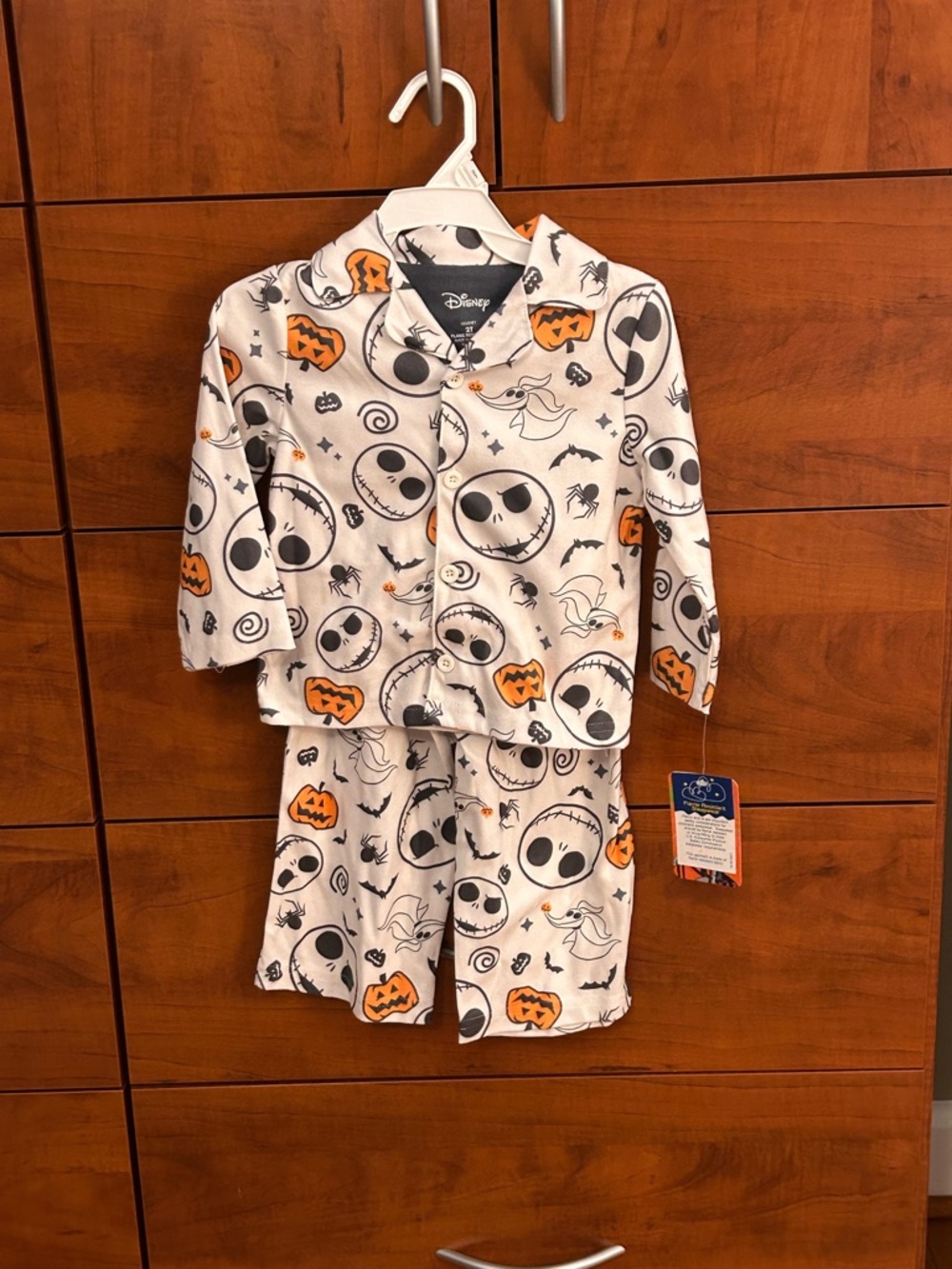 Disney Nightmare Before Christmas Jack Skellington Pajama Set